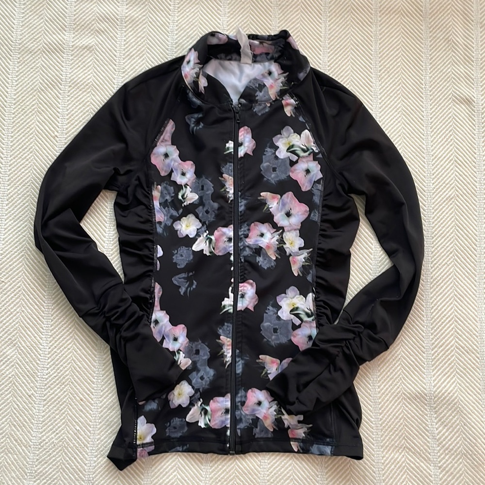 Anthropologie Athletic Zip Up